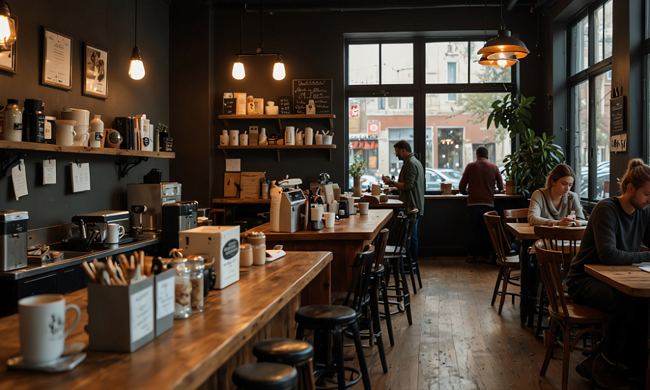 Greek Coffee Shop in Camden Town, London for Sale with Large Kitchen, £140,000 Leasehold 1