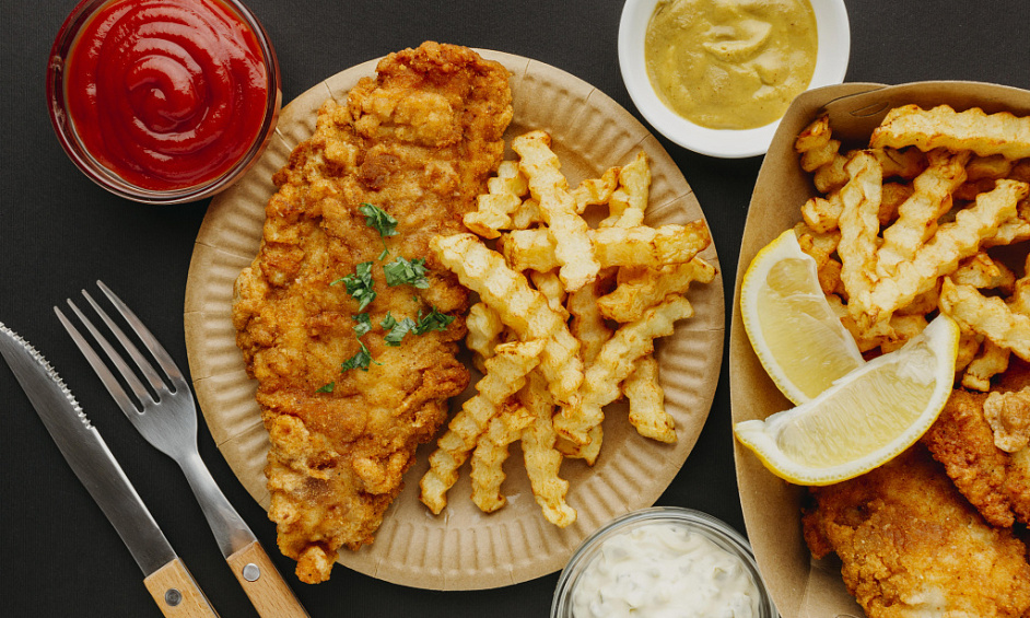 Fish and chip takeaway with accommodation for sale in Westhoughton Manchester 1