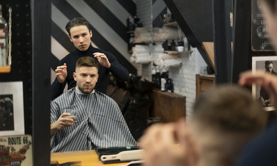 Barber shop for sale in Epsom town centre with versatile retail space and loyal customers. 1