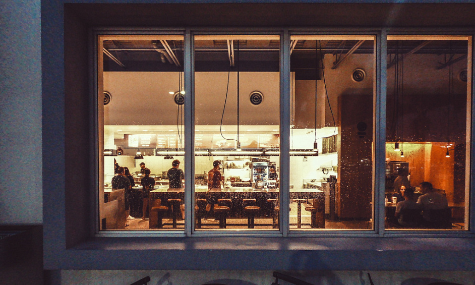 Restaurant With Expanded Outdoor Covers On A Pedestrianized Street   For Sale 1