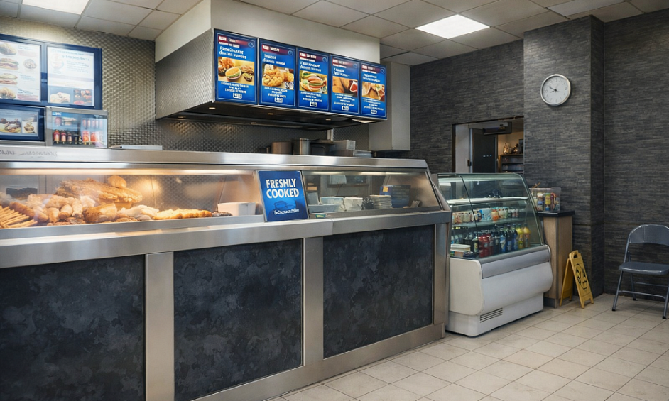 Established Fish And Chip Shop In London For Sale 1