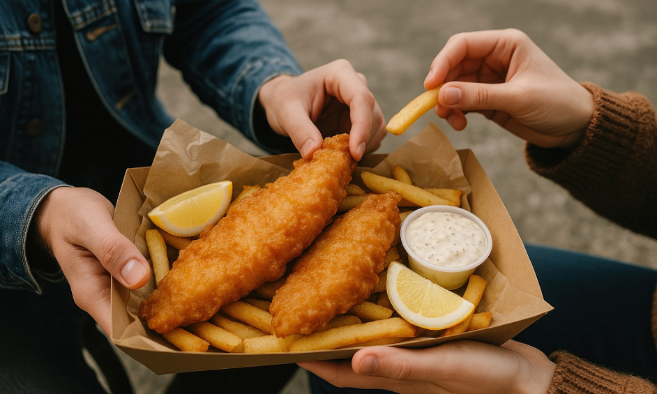 Fish and Chip Shop in Leicester with accommodation available for freehold or lease 1